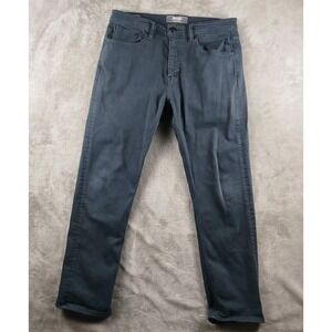 Revtown Jeans Mens Blue Sharp Decade Denim‎ Stretch Pants Dark Wash 34x30